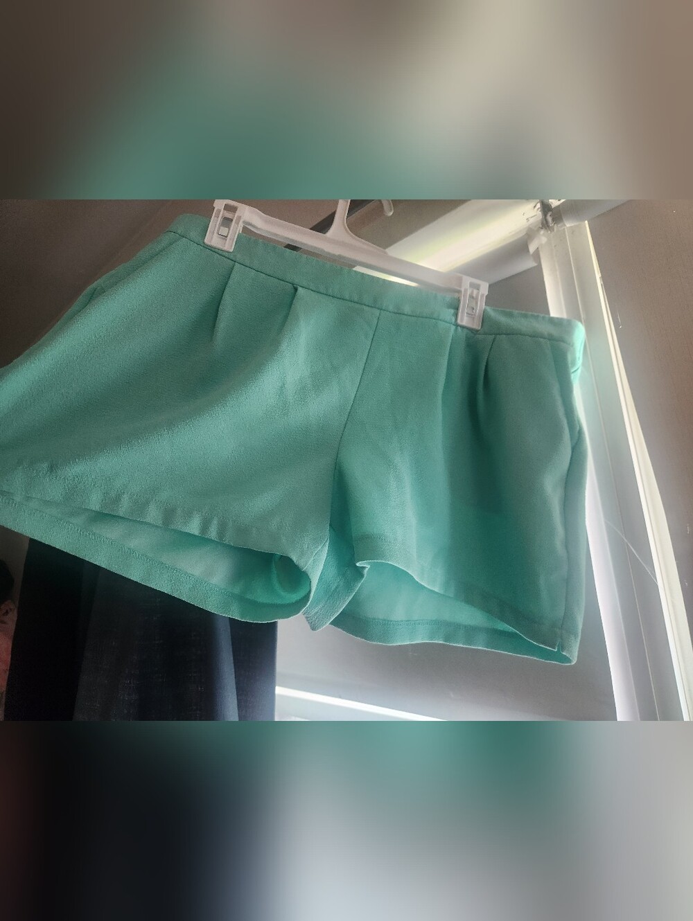 XL Mint Green Pull On Shorts